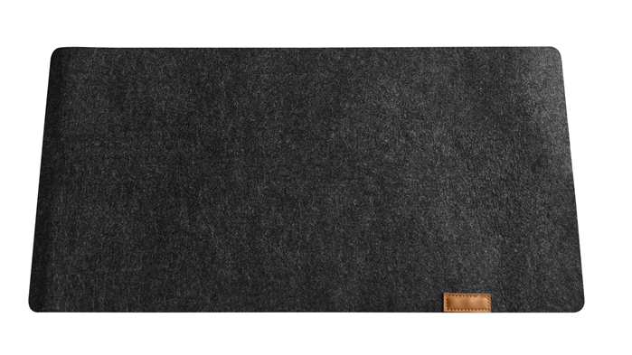 [6956745180832] 6956745180832 Brateck MP07-11-G Felt Mouse Pad Dark Grey (LS)