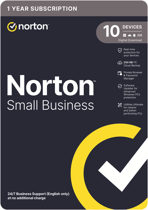 [SNN-SB-250G-10D] SNN-SB-250G-10D Norton Small Business 250GB AU 1 User 10 Devices, 12 Months, Digital Key via Email (Available on Leader Cloud)