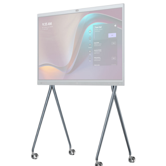Yealink Floor stand for MeetingBoard 86",Perfect fit for Yealink MeetingBoard 86",Wheeled for easy transport Stable,Durable Base Practical, Modern Des