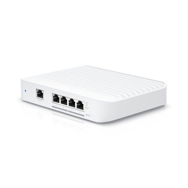Ubiquiti UniFi Switch Flex XG - Layer 2 Switch with (4) 10GbE RJ45 Ports and (1) GbE, 802.3at PoE+ RJ45 Input, 2Yr Warr