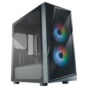 [CP320] CP320 Cooler Master  Tempered Glass ARGB Mini-Tower Case Black