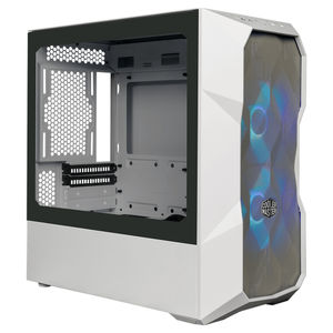 [TD300 W] Cooler Master MasterBox TD300 Mini Tower ARGB Mesh Case White