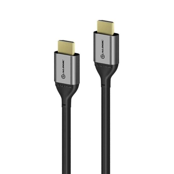 [ULHD02-SGR] ALOGIC Ultra 2m HDMI to HDMI cable - Male to Male Input: HDMI Output: HDMI