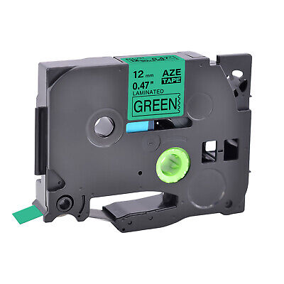 [TZE-731] TZE-731 12MM BLACK ON GREEN TZ TAPE