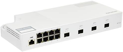 [QSW-M408S] QSW-M408S, 8 port 1Gbps,  4 port 10GbE SFP+, web management switch