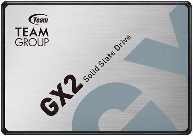 [T253X2512G0C101] TEAMGROUP GX2 512GB 3D NAND TLC 2.5 Inch SATA III Internal SSD ( Read/Write: up to 530/430 MB/s), 3 Years Warranty