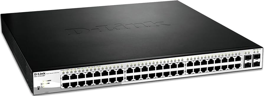 [DGS-1210-52MP] 52-Port Gigabit WebSmart PoE Switch with 48 PoE UTP and 4 SFP Ports