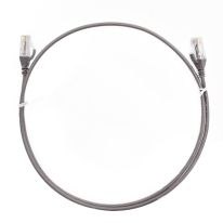 [004.004.9000] 004.004.9000 0.15m CAT6 Ultra Thin LSZH Ethernet Network Cable | Grey