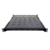 [002.003.2081] 1RU Universal Fixed Shelf for Server Racks with Rail to Rail Depth up to 730mm