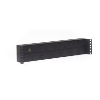 [PDU.12WHGPOR.10A] 2RU 12 Way GPO Horizontal PDU RECESSED Rack Mount Power Rail