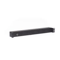 [PDU.6WHGPOR.10A] 1RU 6 Way GPO Recessed Rack Mount PDU Power Rail