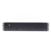 [PDU.12WHGPO.10A] 2RU 12 Way GPO Horizontal Rack Mount PDU Power Rail