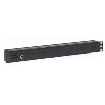 [PDU.6WHGPO.10A] PDU.6WHGPO.10A 1RU 6 Way GPO Rack Mount PDU Power Rail