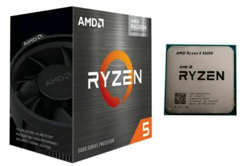 [100-100000252BOX] 100-100000252BOX AMD Ryzen 5 5600G 6 Core/12 Threads 3.9/4.4GHz AM4 CPU Processor