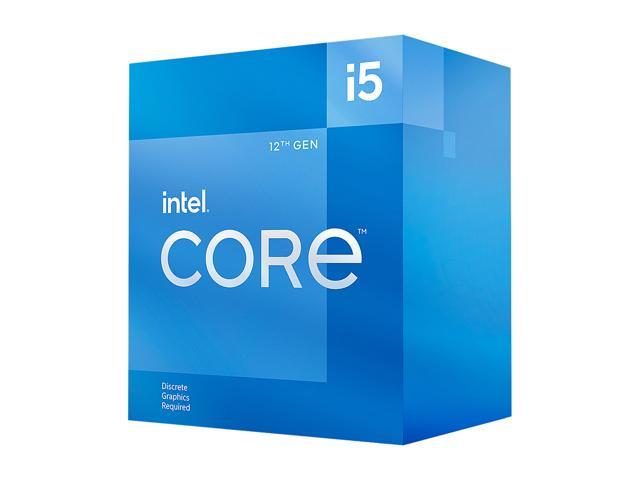 [BX8071512400F] BX8071512400F Intel Core i5 12400F 6 Cores/12 Threads 2.5/4.4GHz LGA1700 CPU Processor