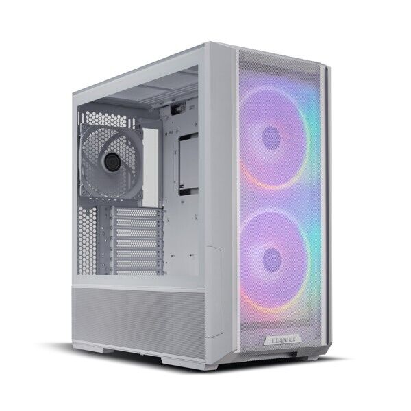 [PC-LAN216RW ] PC-LAN216RW  Lian Li landcool 216RW MID-Tower Chassis  RGB White USB TYPE-C (NEW)