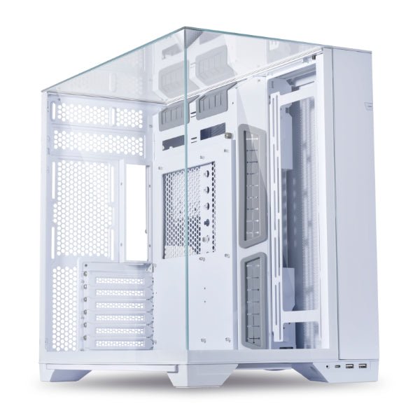 [PC-O11VW] PC-O11VW Lian Li O11 VISION Three Side Tempered Glass E-ATX Case - White Edition