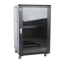 [002.001.1860] 002.001.1860 4Cabling 18RU 600mm Wide x 600mm Deep Freestanding Server Rack