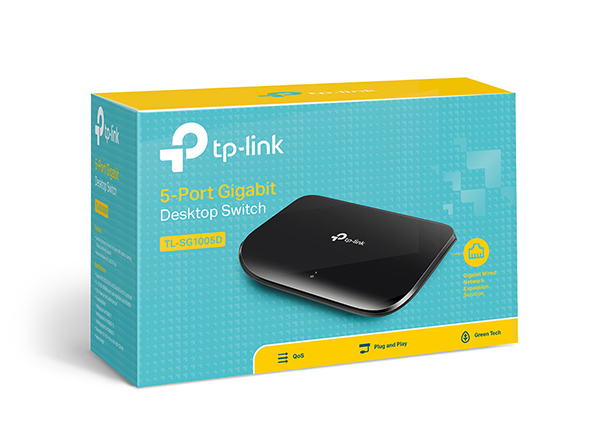 [TL-SG1005D] TL-SG1005D - 5-Port Gigabit Desktop Switch