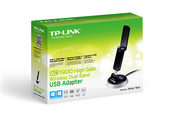 [Archer T9UH] TP-Link Archer T9UH AC1900 High Gain Wireless Dual Band USB Adapter