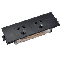 [015.021.0000] 015.021.0000 OE Elsafe: QIKFIT Dual Auto Switched Power Outlet - 2 x GPO: Black