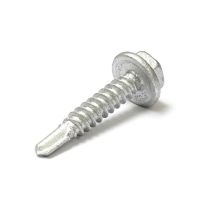 [040.030.0042] 040.030.0042 Hex Head Self Drill Screws C3 Galvanised 10G x 25mm Box of 500