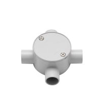 [040.040.0386] 040.040.0386 Junction Box 20mm 4 Way - 10 Pack