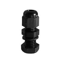 [040.050.0039] 12mm Nylon Cable Gland Long Threaded with Washer - 40 Pack