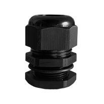 040.050.0042 25mm Nylon Cable Gland Long Threaded with Washer - 20 Pack