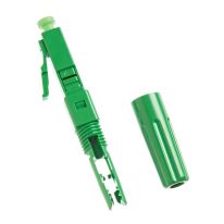 [015.002.0108] Field Assembly Optical Singlemode Connector | LC APC Connector | Bag of 6