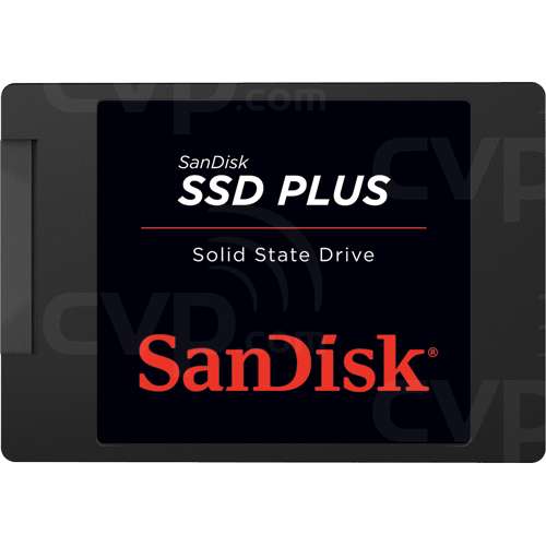 [SDSSDA-480G-G26] SanDisk, SSD, PLUS, 480GB, 2.5", SATA3, Seq. Read:535MB/s, Seq. Write:445MB/s, 3 Years Warranty