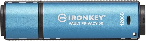 [IKVP50/128GB] 128GB IronKey Vault Privacy 50 AES-256 Encrypted, FIPS 197