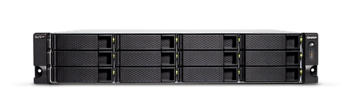 [TS-H1277XU-RP-3700X-32G] 12-Bay QTS hero NAS, AMD Ryzen 5 3700X 8-core/16-thread 3.4 GHz processor, 32GB DDR4 RAM (max 128GB RAM), 12x 2.5"/3.5" SATA HDD/SSD, 2xGbE LAN