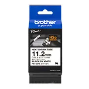 [HSE-231] 11.7MM BLACK ON WHITE HEAT SHRINK TUBE CATRIDGE (compatible with PT-E300VP)