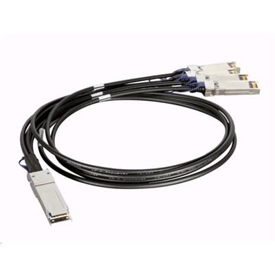[DEM-CB100QXS-4XS] QSFP+ to 4x 10G SFP+ Direct Attach Cable (1 Metre)