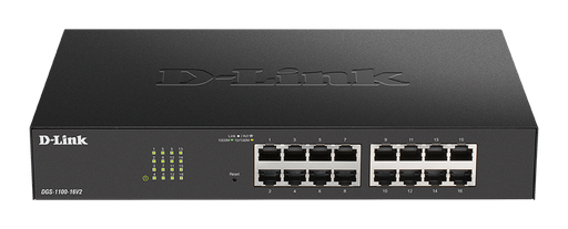 [DGS-1100-16V2] 16-Port Gigabit Smart Managed Switch