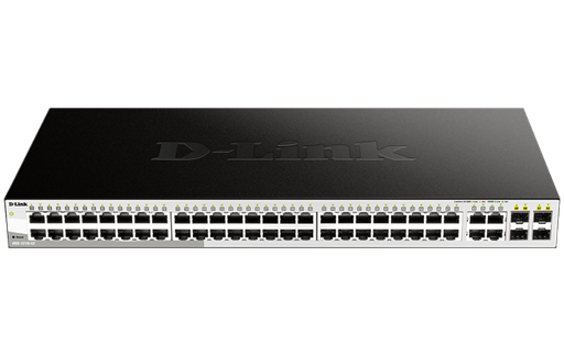 [DGS-1210-52] 48 PORT 10/100/1000MBPS + 4 PORT SFP WEBSMART SWITCH