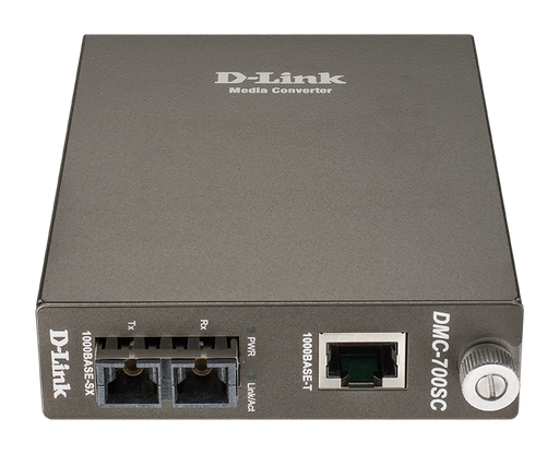[DMC-700SC] 1000BaseT  to 1000BaseSX Multimode Media Converter/SC conect
