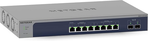 [MS510TXM-100AJS] NETGEAR 8-Port Multi-Gigabit/10G Ethernet Smart Managed Pro Switch with 2 SFP+ Ports (MS510TXM)
