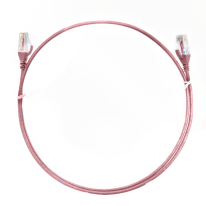 [004.004.7000] 0.15m CAT6 Ultra Thin LSZH Ethernet Network Cable | Pink