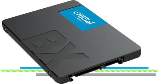 [CT500BX500SSD1] CRUCIAL BX500 500GB, 2.5" INTERNAL SATA SSD, 550R/500W MB/s CT500BX500SSD1