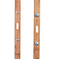 [002.014.8012] 45RU Copper Earthing Bar with Fixings
