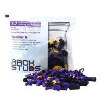 [020.010.0116] RackStuds Series II Purple: 100 Pack