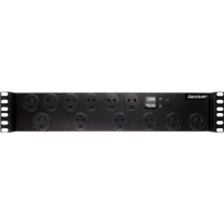 [002.005.1012] 12 Way 2RU PDU -  Power Distribution Unit with IEC Input