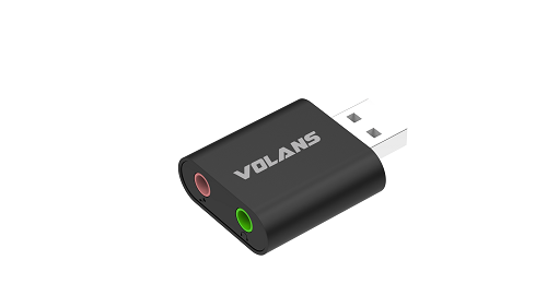 [VL-UA01] Aluminium USB Audio Adapter VL-UA01