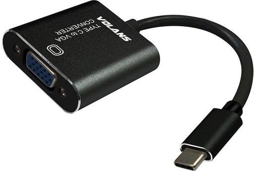 [VL-UCVG] Aluminium USB Type-C to VGA Converter (1080p) VL-UCVG