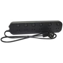[011.165.0009] Jackson Power Board 6 Outlet Individually Switched Surge Protected