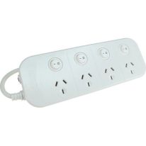 [011.165.1614] Jackson 4 Outlet Individually Switched Power Board