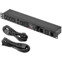 [012.008.2001] MBP-1U-IEC Maintenance Bypass Switch 1.1-3.3kVA, Rack 1U