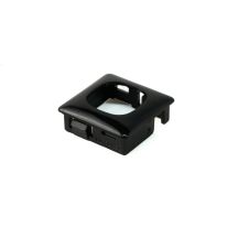 [020.016.0071] OE Elsafe | Workstation Data Bezel -  25.4sq Cutout to suit AU/ NZ | Black